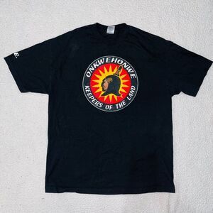 Alstyle Apparel & Activewear Onkwehonwe Shirt Black Men XL Comfy Casual Outdoor